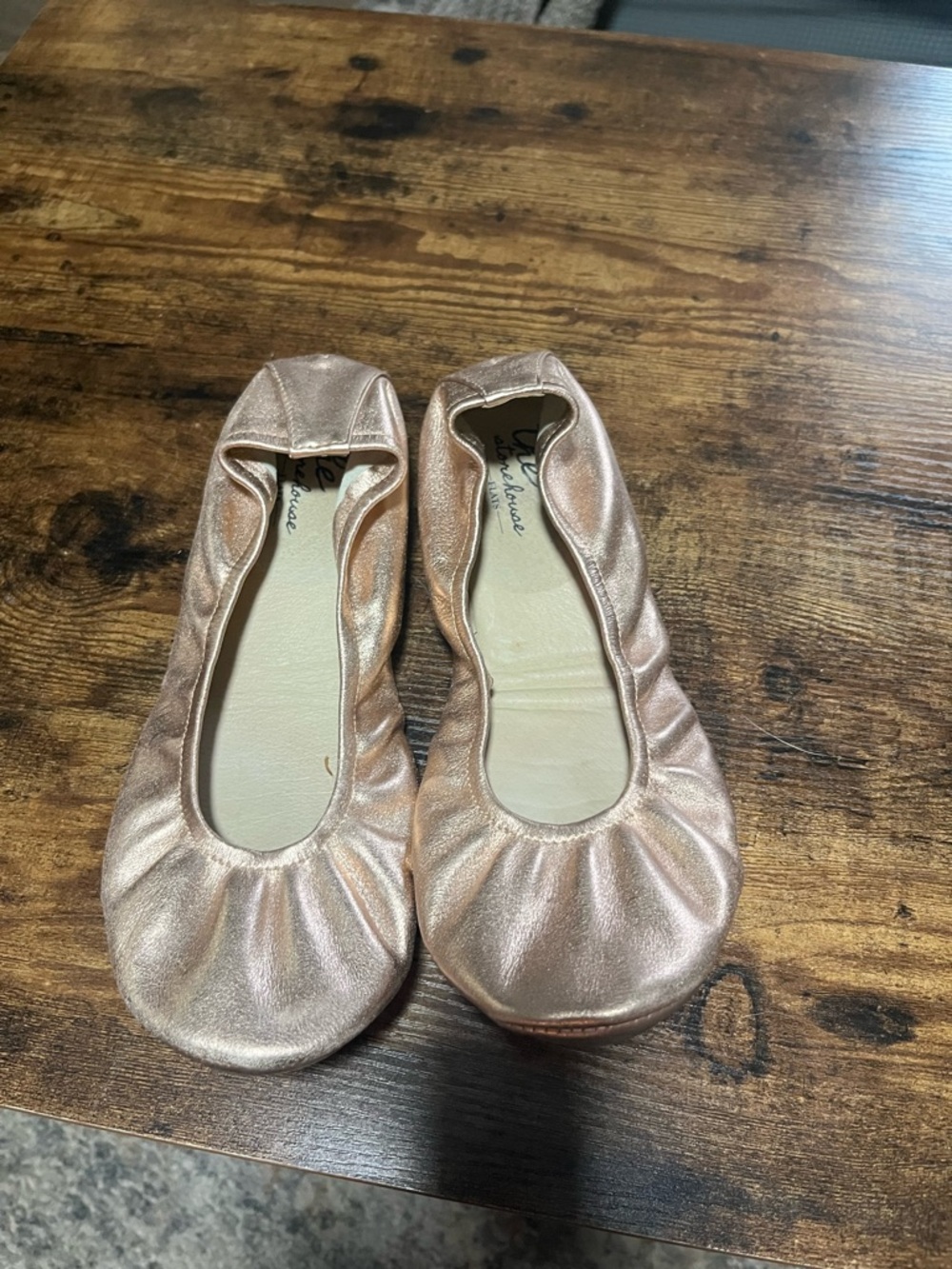 The Storehouse Flats Rose Gold Size 10